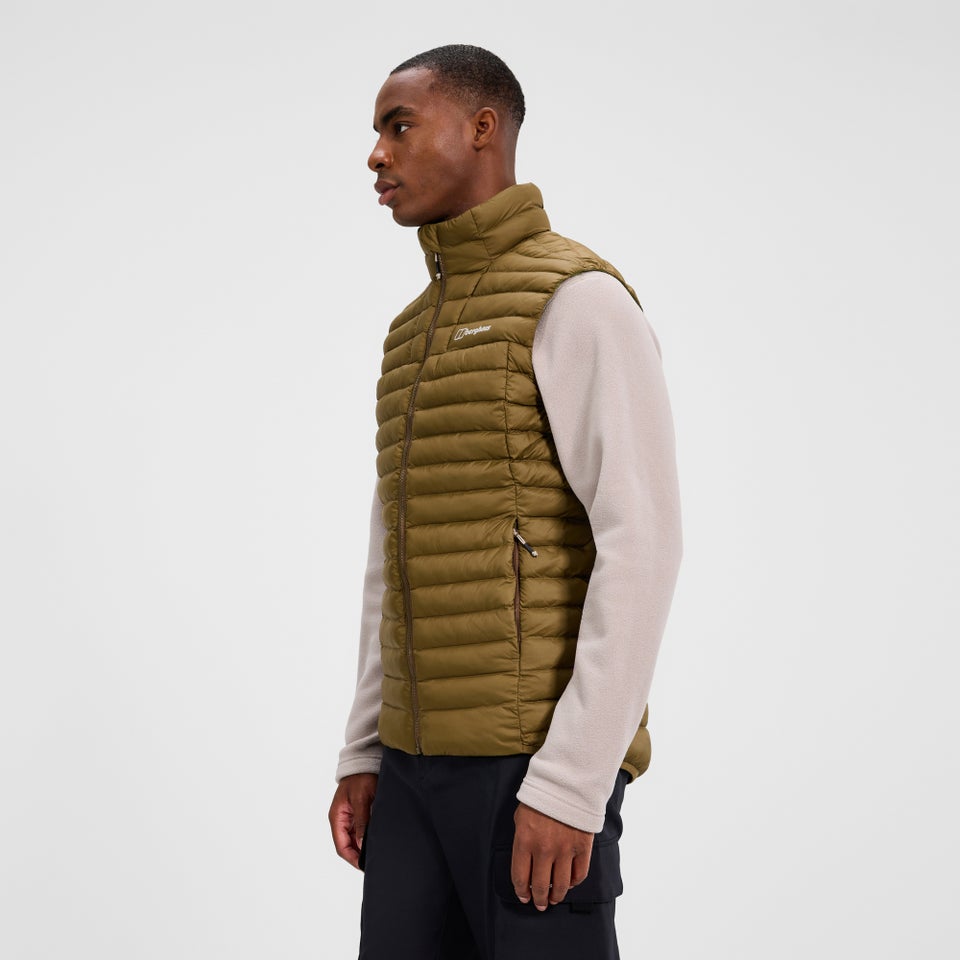 Vaskye Thermoweste aus Synthetik für Herren - Braun