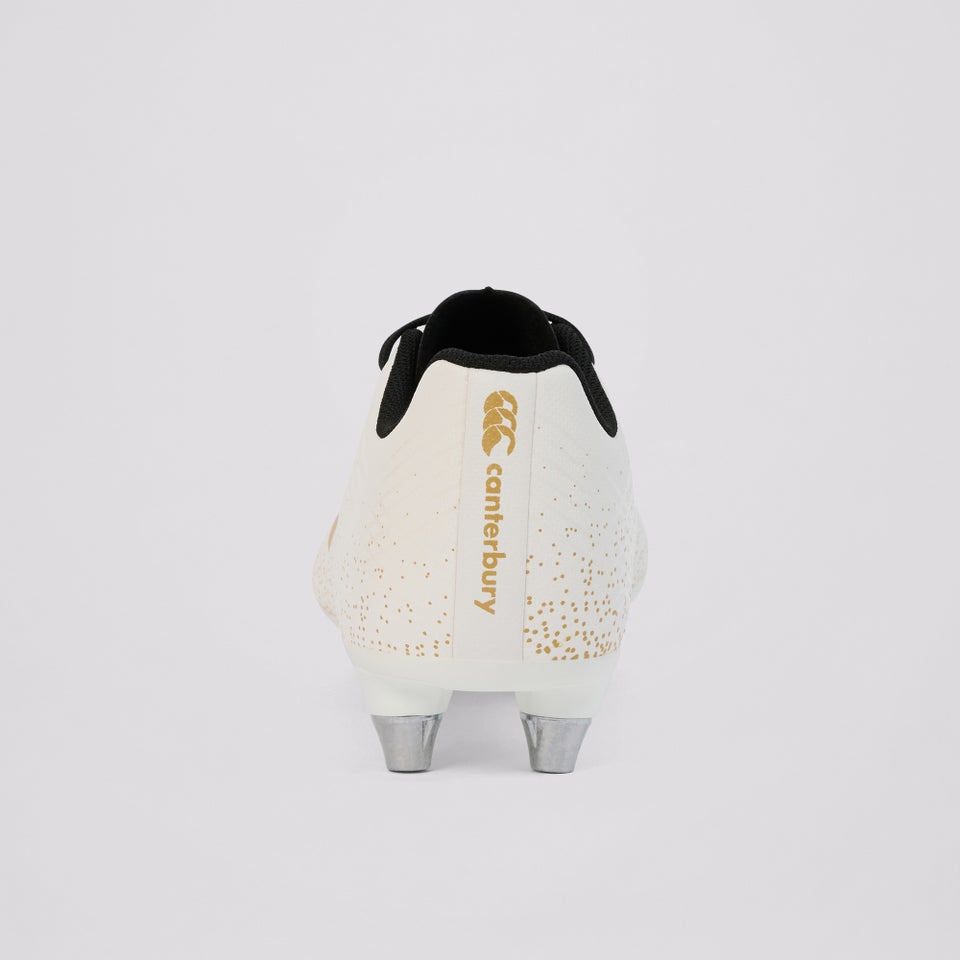 Junior Unisex Kids CCC Stampede Team Soft Ground Boot White