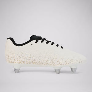 Junior Unisex Kids CCC Stampede Team Soft Ground Boot White