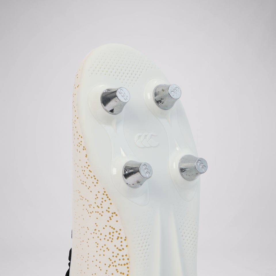 Junior Unisex Kids CCC Stampede Team Soft Ground Boot White