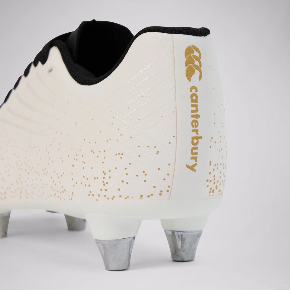 Junior Unisex Kids CCC Stampede Team Soft Ground Boot White