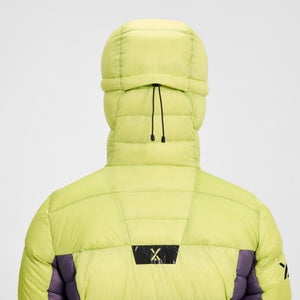 Women's MTN Arete Ultra Down Hoody - Yellow/Purple