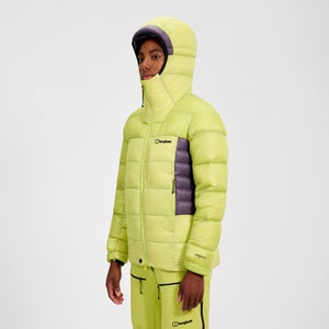 Women's MTN Arete Ultra Down Hoody - Yellow/Purple