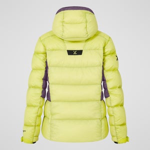 Women's MTN Arete Ultra Down Hoody - Yellow/Purple