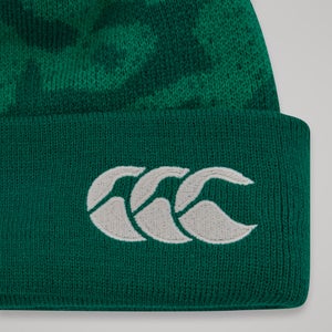 Adult Unisex Ireland Bobble Hat Green