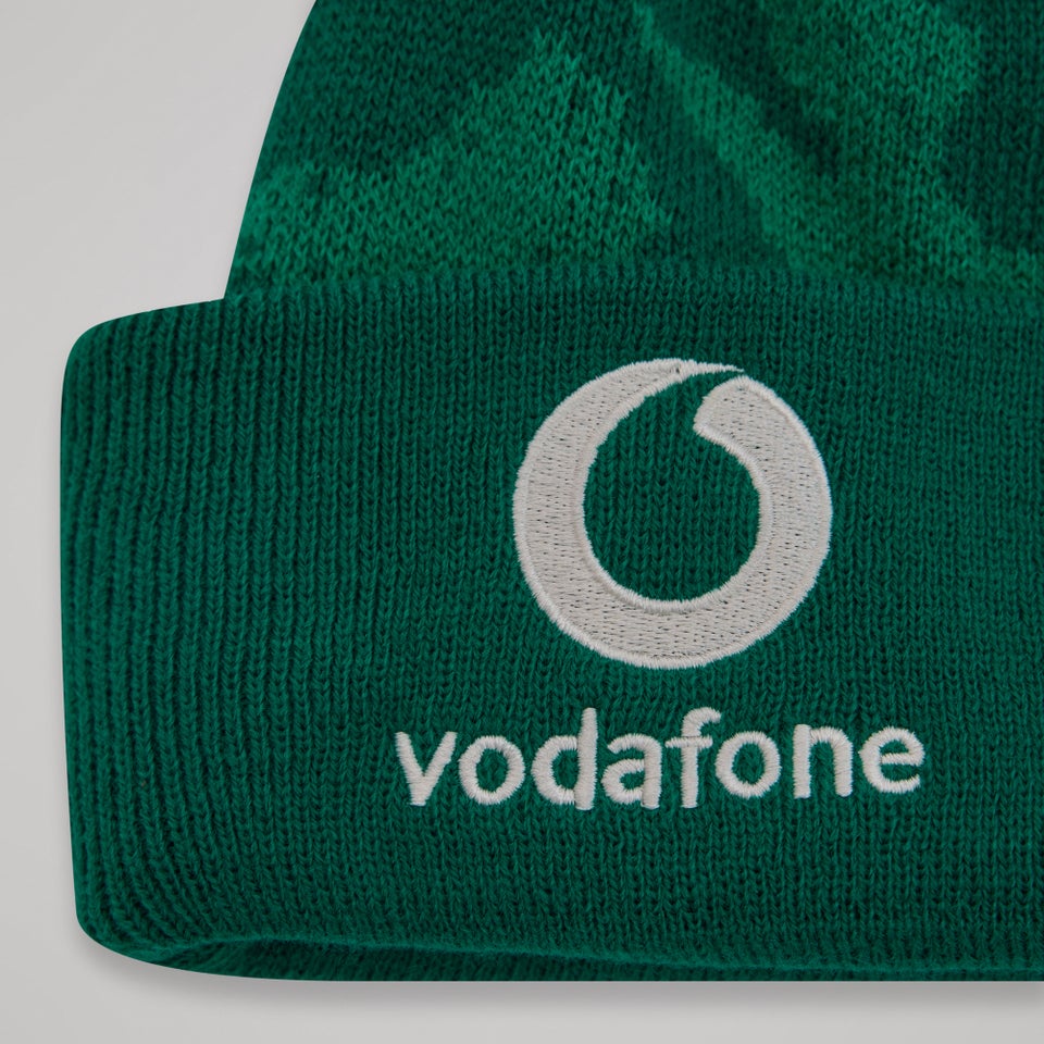 Adult Unisex Ireland Bobble Hat Green