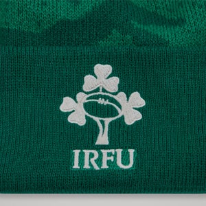 Adult Unisex Ireland Bobble Hat Green