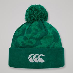 Adult Unisex Ireland Bobble Hat Green