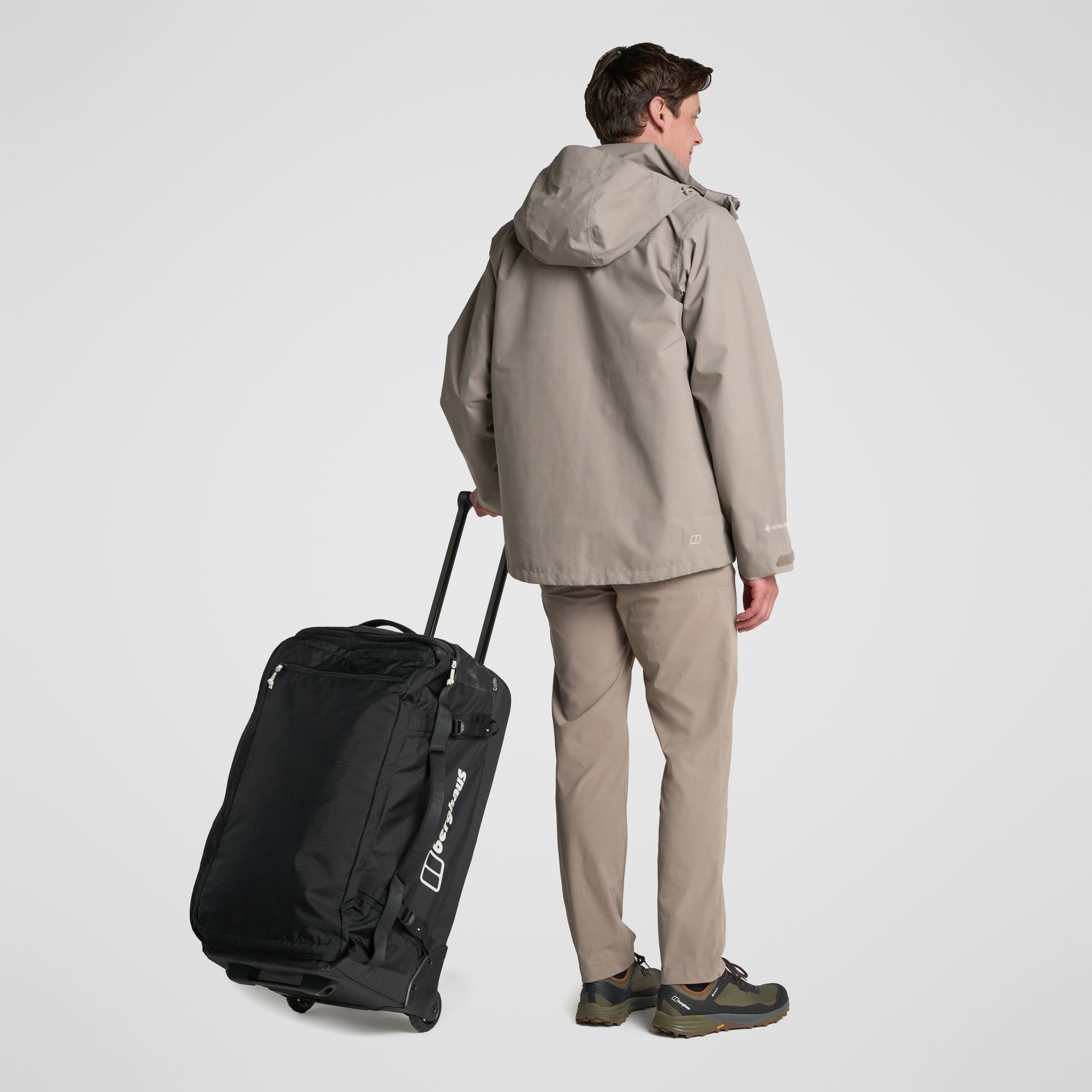 Unisex Xodus 100L Wheeled Bag - Black | Berghaus