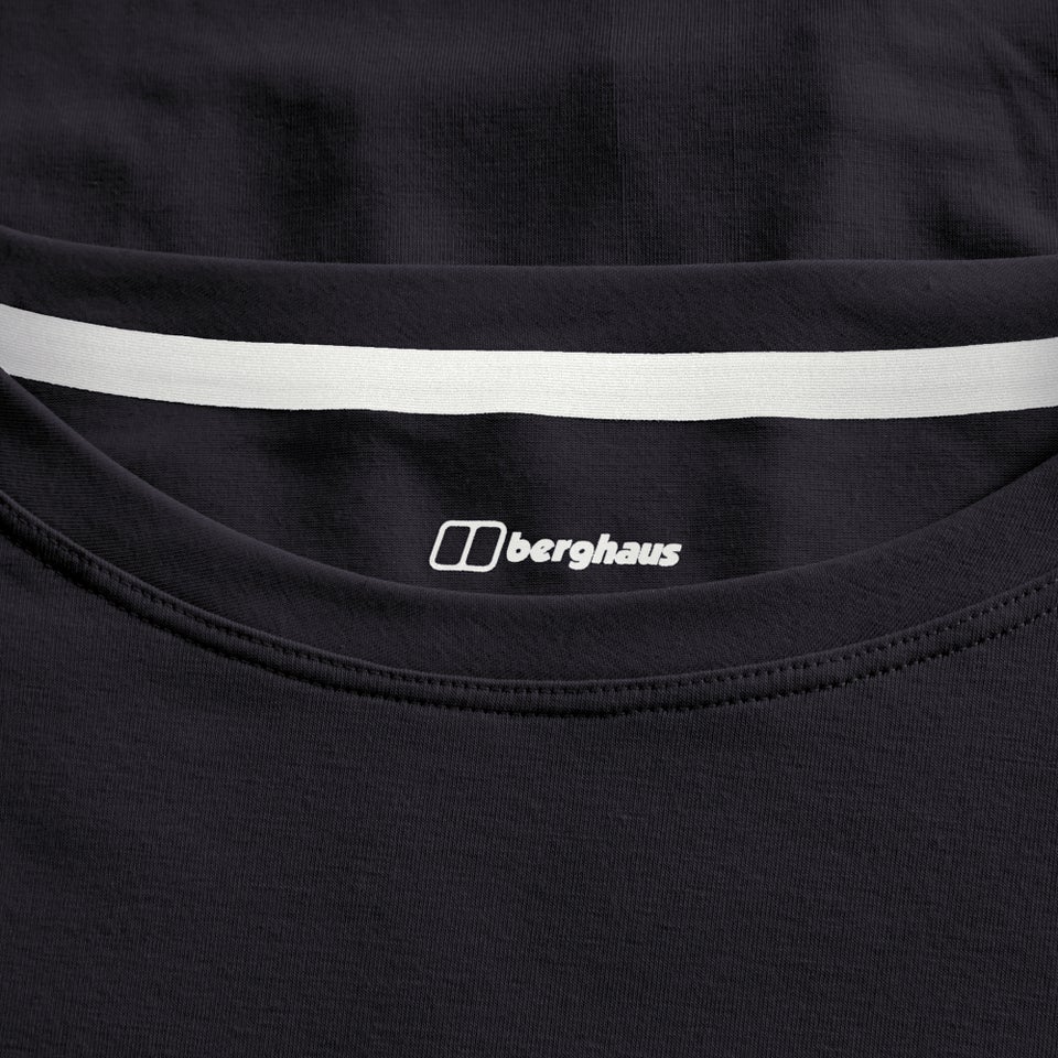 Men's Delta Long Sleeve Tech Tee - Black