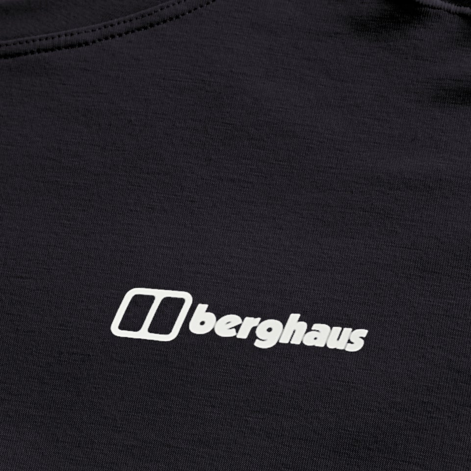 Men's Delta Long Sleeve Tech Tee - Black