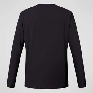Men's Delta Long Sleeve Tech Tee - Black