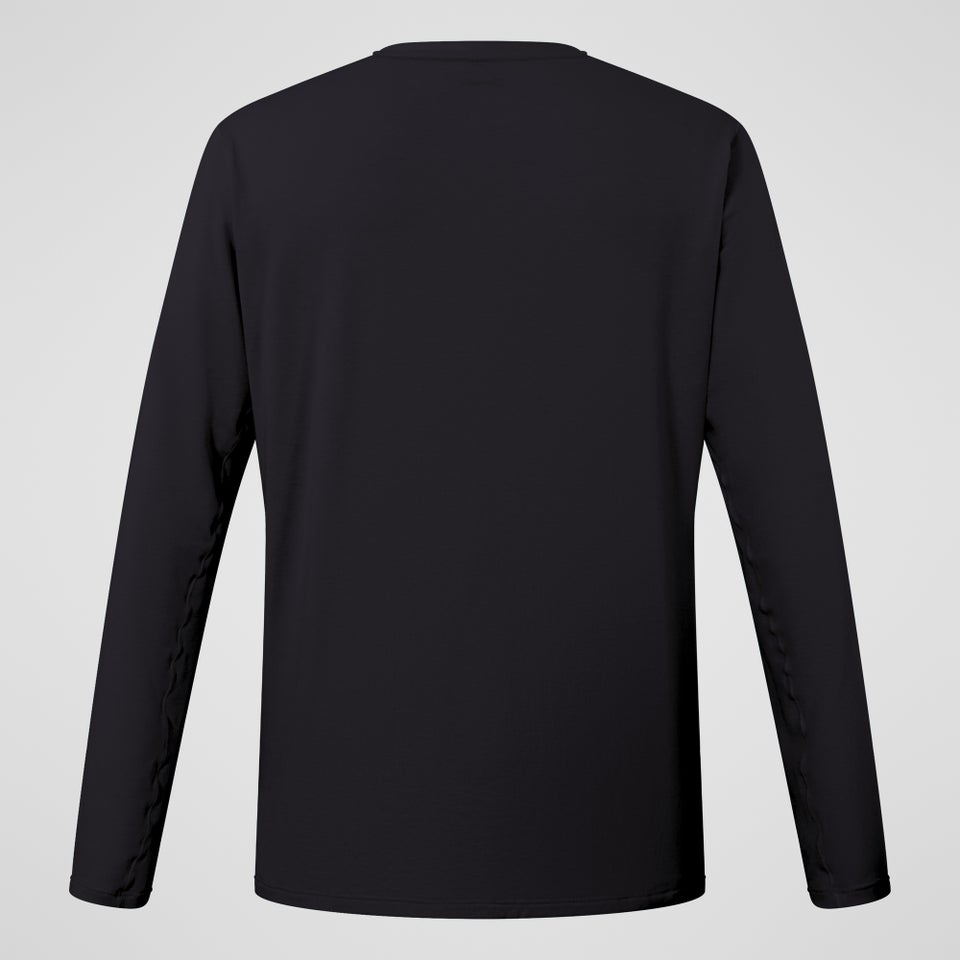 Men's Delta Long Sleeve Tech Tee - Black
