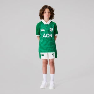 CANTERBURY WOMENS IRE HOM PRO JSY JNR JU GREEN/WHIT - 12