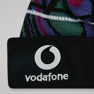 Adult Unisex Ireland Bobble Hat Black/Green