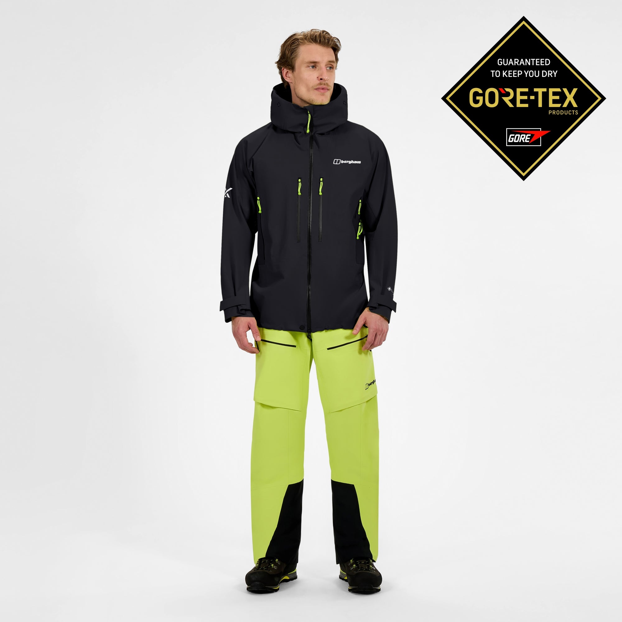 Men's Extrem Vanguard Gore-Tex Jacket - Black | Berghaus