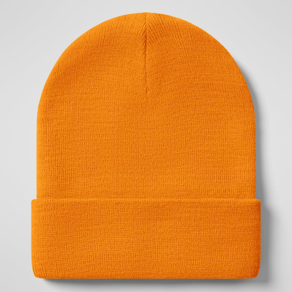 Unisex Inflection Beanie - Orange