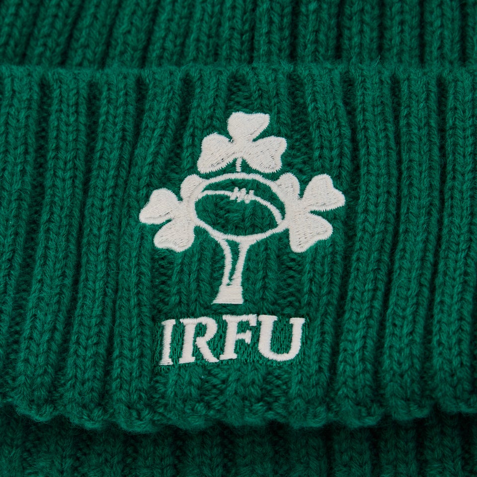Adult Unisex Ireland Beanie Green/Grey