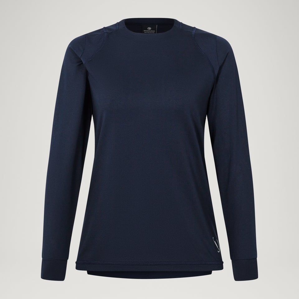 Women's SingleTrack L/S Jersey - Midnight Navy