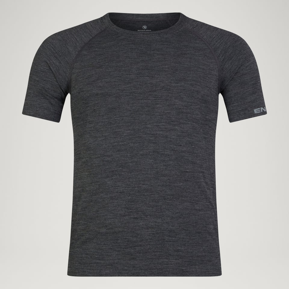 Men's BaaBaa Pro S/S Base Layer - Grey
