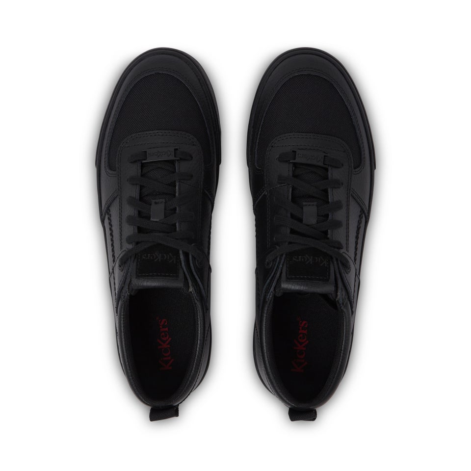 Adult Mens Tovni Lo Mix Mesh Text Shoes Black