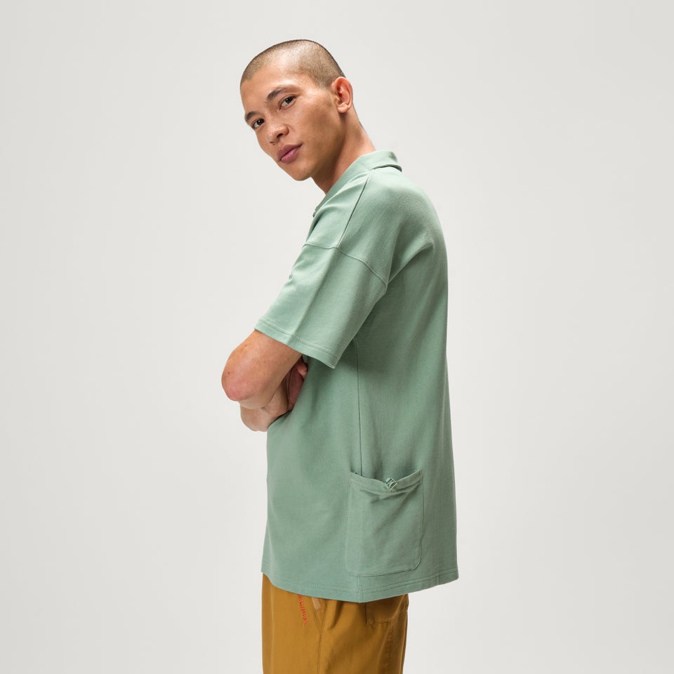 Unisex Forty1Thirty Polo - Loch-Grün