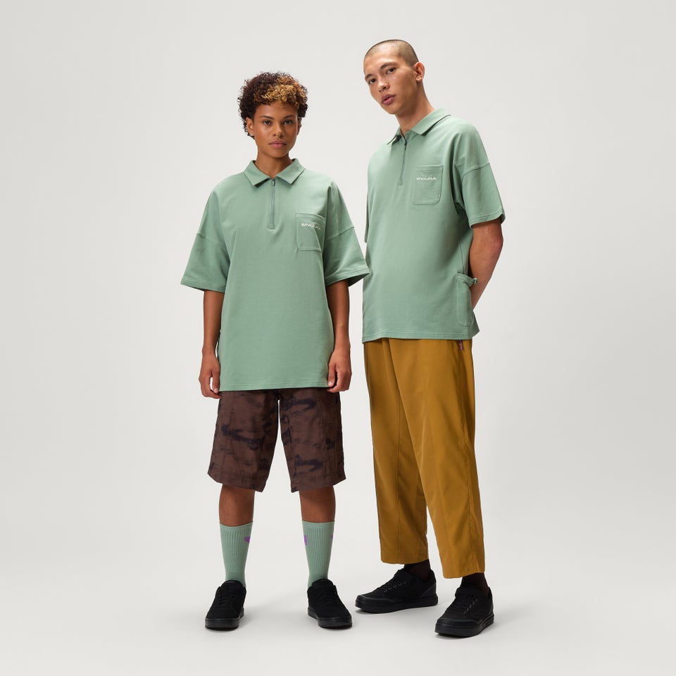 Unisex Forty1Thirty Polo - Loch-Grün