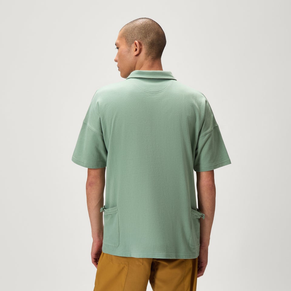 Unisex Forty1Thirty Polo - Loch-Grün