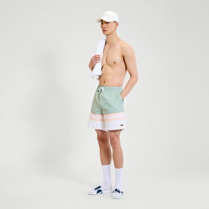 ELLESSE METULI SWIM SHORT AM GREEN/OFF WHITE - S