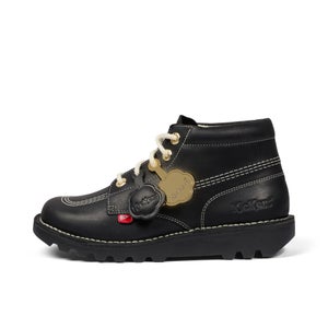 Adult Unisex Kick Hi Goldie Boots Black