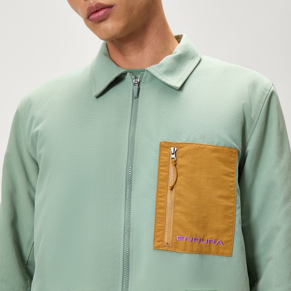 Unisex Forty1Thirty Coach Jacket - Loch-Grün