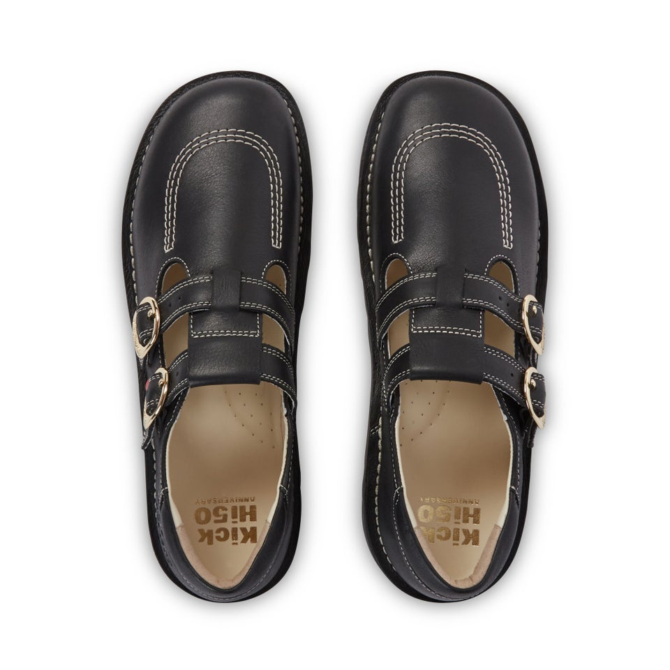 Adult Unisex Kick T-Bar Goldie Shoes Black