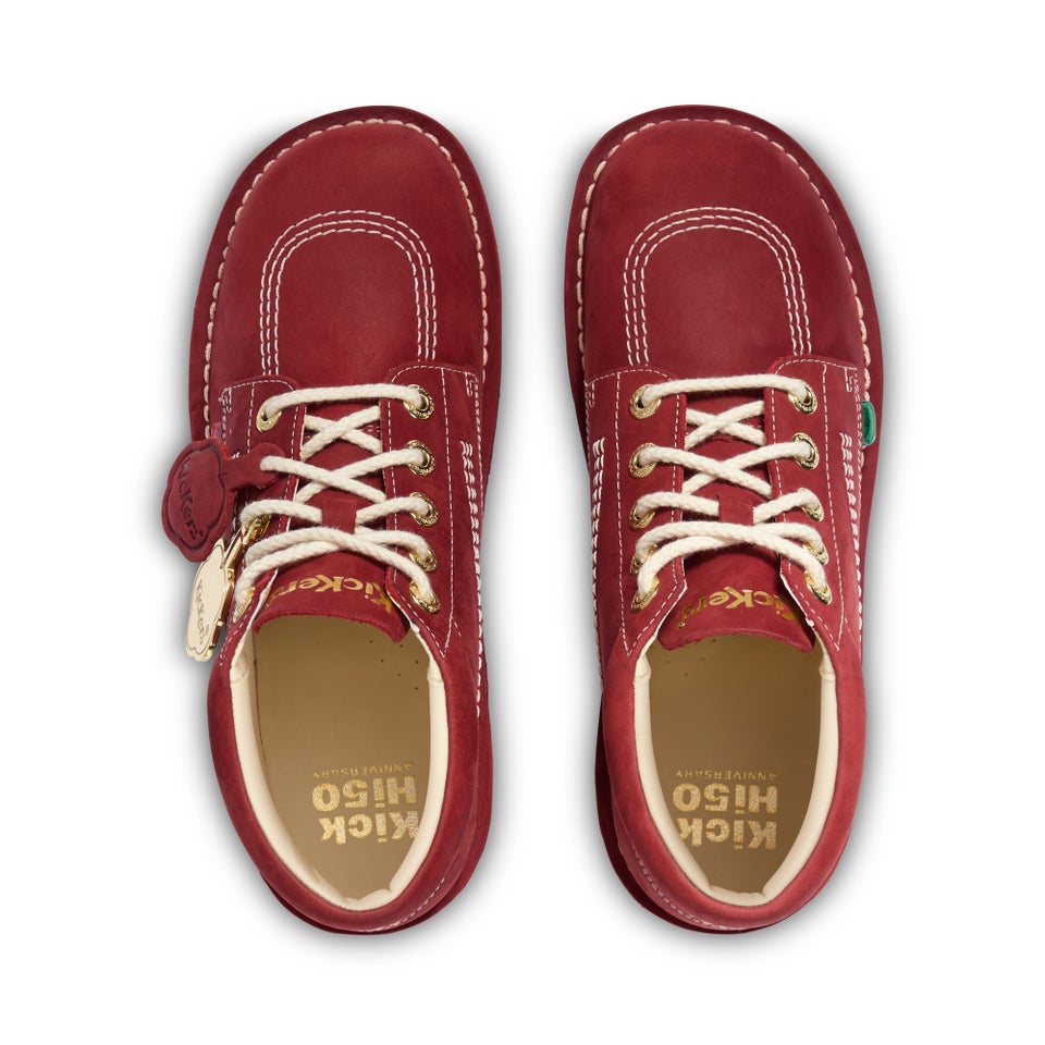 Adult Unisex Kick Hi Goldie Boots Red