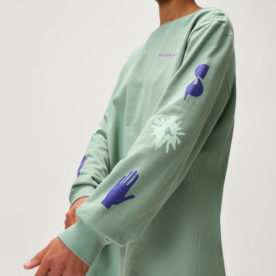 Unisex Forty1Thirty L/S Tee - Loch Green