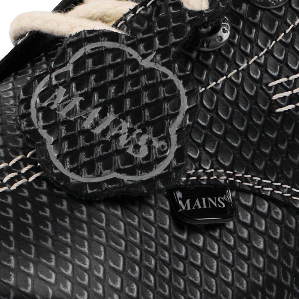 Adult Unisex Kick Hi Grain Leather Mains Grey