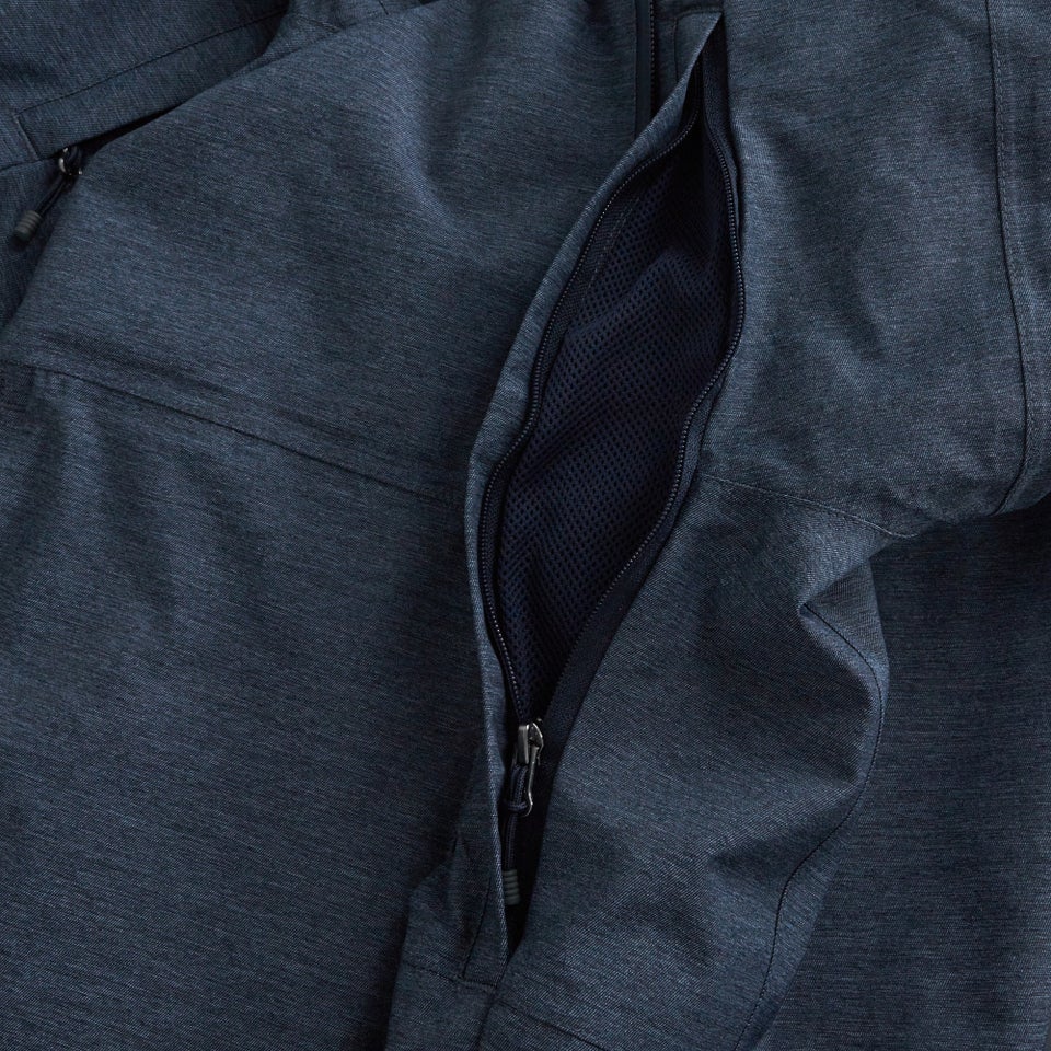 Hummvee Waterproof Hooded Jacket für Damen - Mitternachtsblau