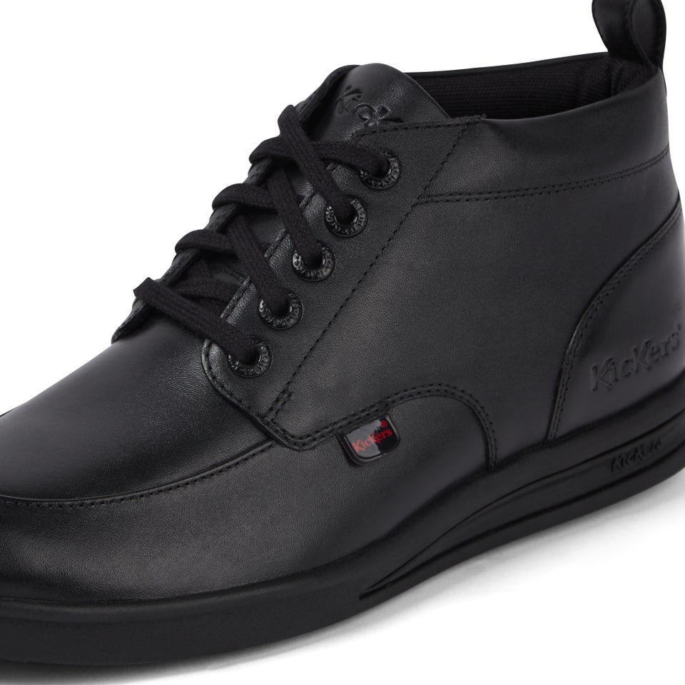 Adult Mens Troiko Hi Leather Boots Black