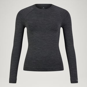 Women's BaaBaa Pro L/S Base Layer - Grey