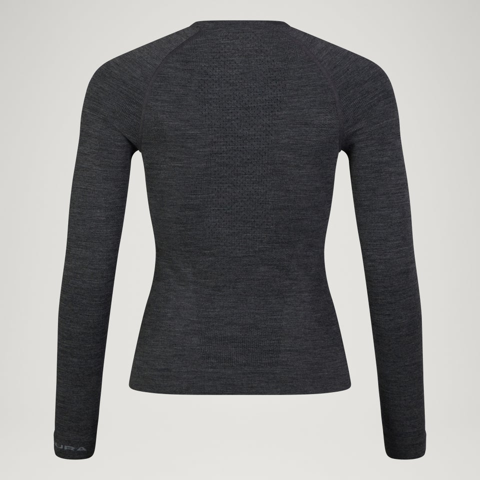 Women's BaaBaa Pro L/S Base Layer - Grey