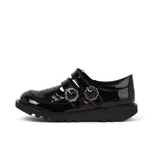 KICKERS KICK TBAR MEADOW PATL JF BLK - 2.