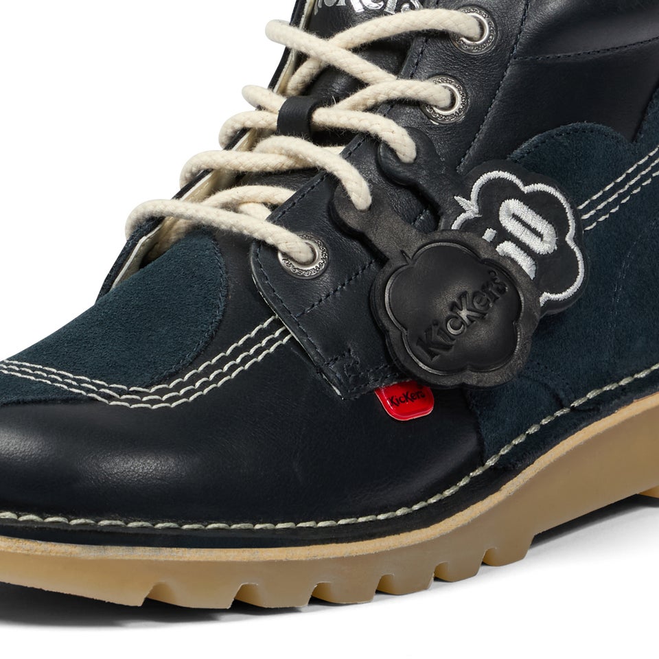 Adult Unisex Kick Hi Stitch Boots Navy