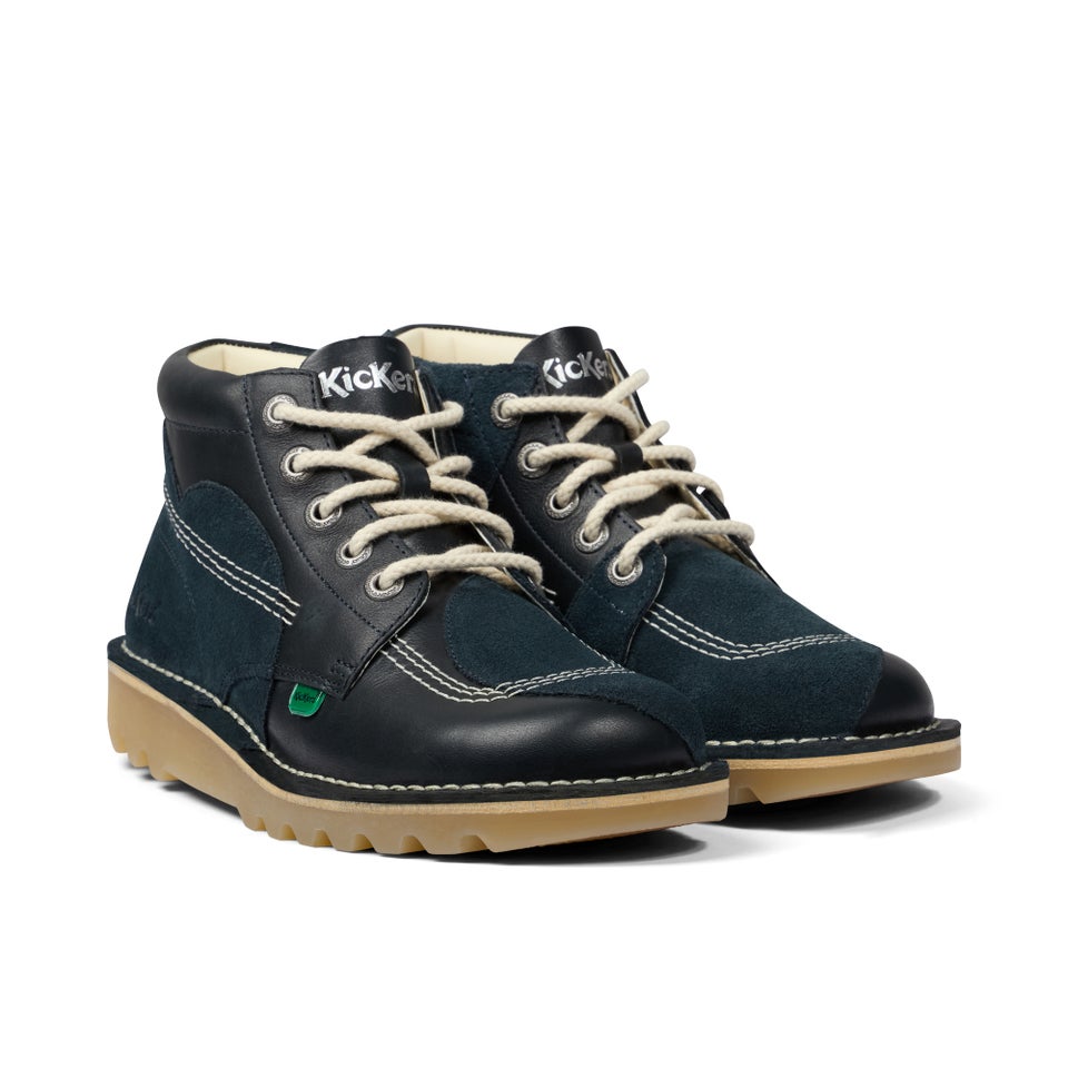 Adult Unisex Kick Hi Stitch Boots Navy