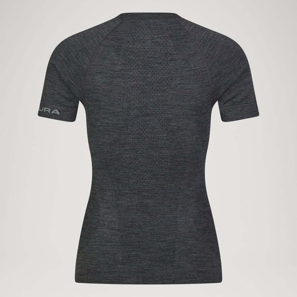 Women's BaaBaa Pro S/S Base Layer - Grey