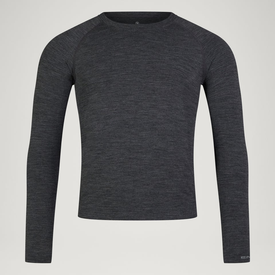 Men's BaaBaa Pro L/S Base Layer - Grey