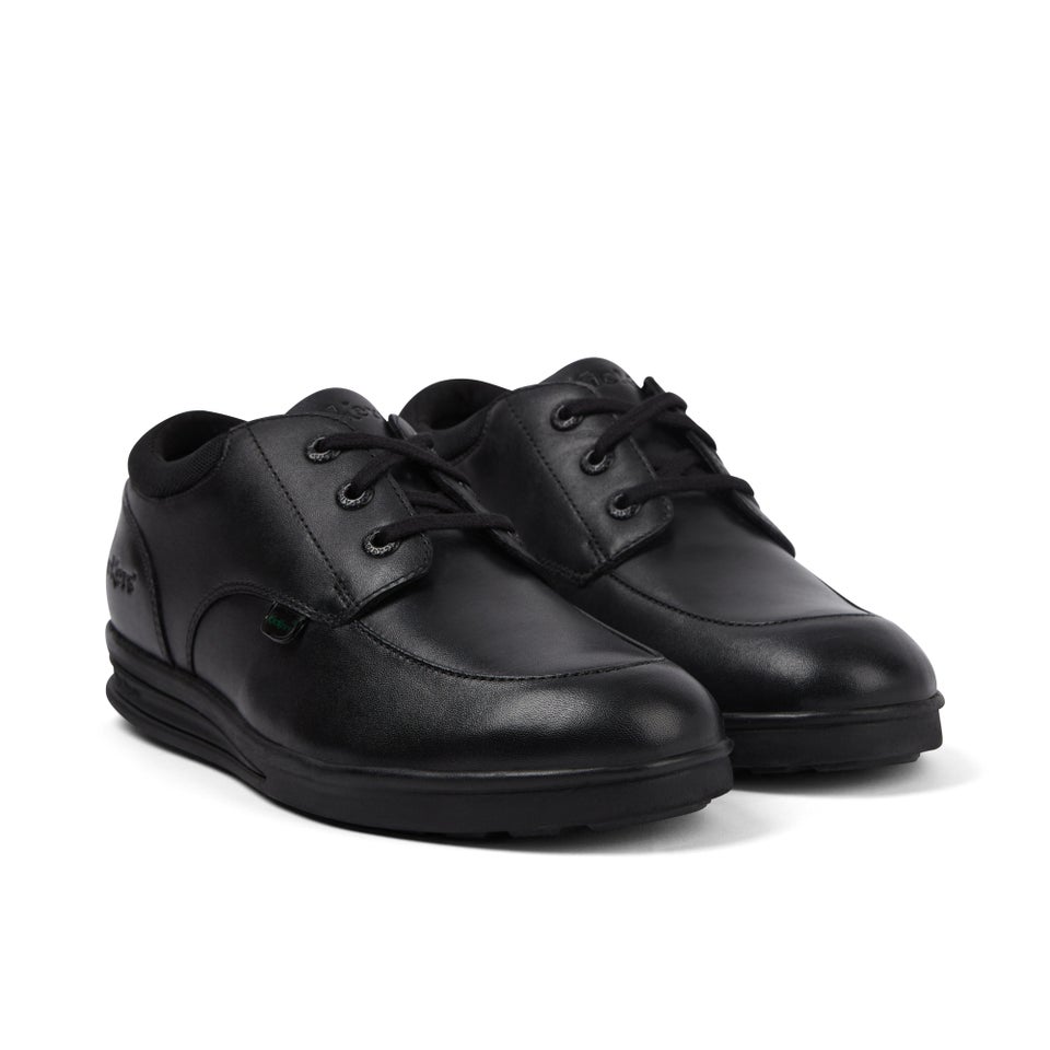 Adult Mens Troiko Lo Leather Shoes Black