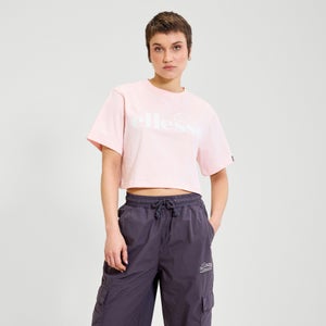Women's Silo Cropped Tee Light Pink