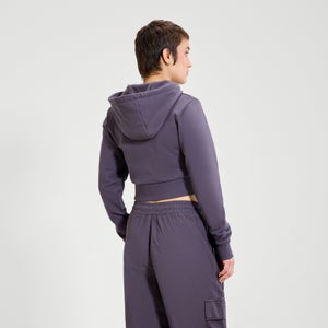 Women's Zermatt FZ Hoodie Dark Grey