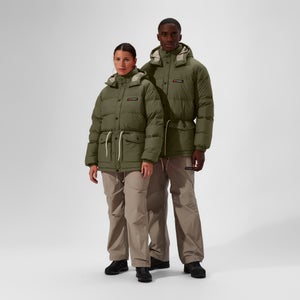 BERGHAUS U LUMLEY DOWN JKT GRN/GRY - 2XL