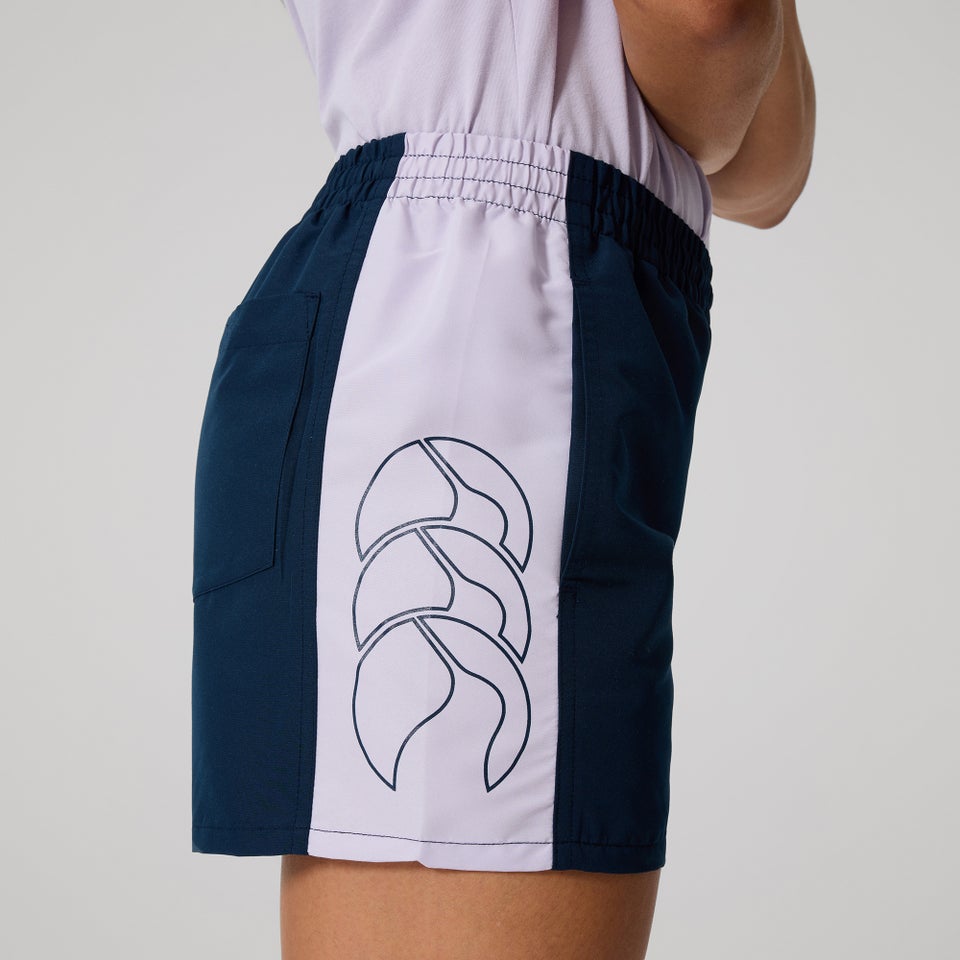 WOMENS FUNDAMENTALS PANEL TACTIC SHORT NAVY