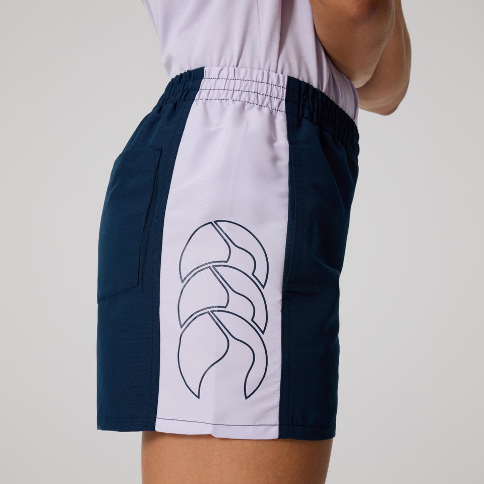 WOMENS FUNDAMENTALS PANEL TACTIC SHORT NAVY